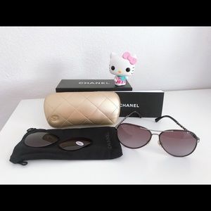 🚫sold🚫Chanel Pilot Sunglasses